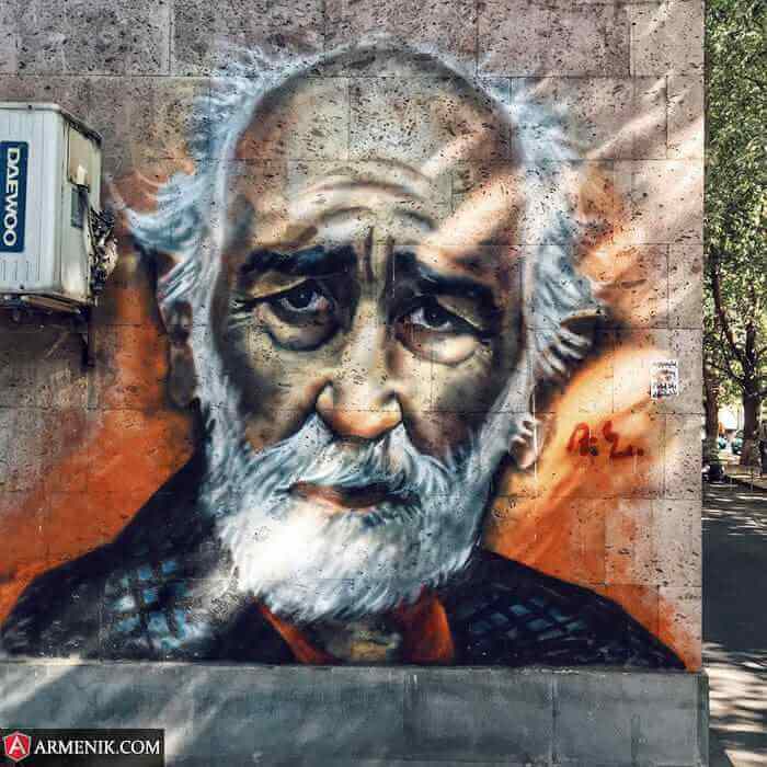 Streetart Sos Sargsyan Yerevan Armenia