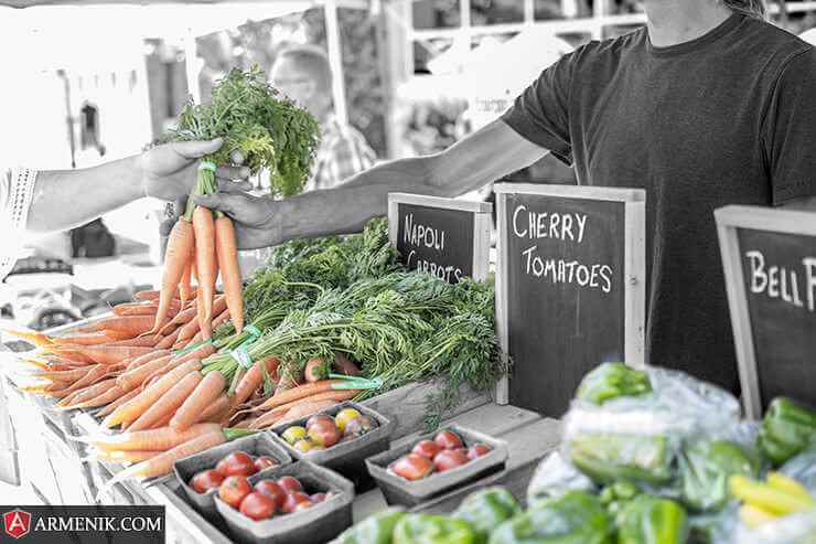 Compare Armenia and Georgia Cost of Food